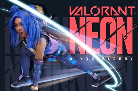 valorant porn cosplay|VRCosplayX Phoebe Kalib As VALORANTs NEON Can’t Control。